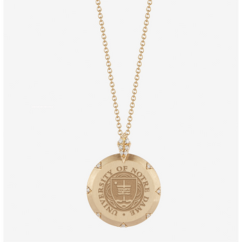 Notre Dame 7-Point Diamond Pendant