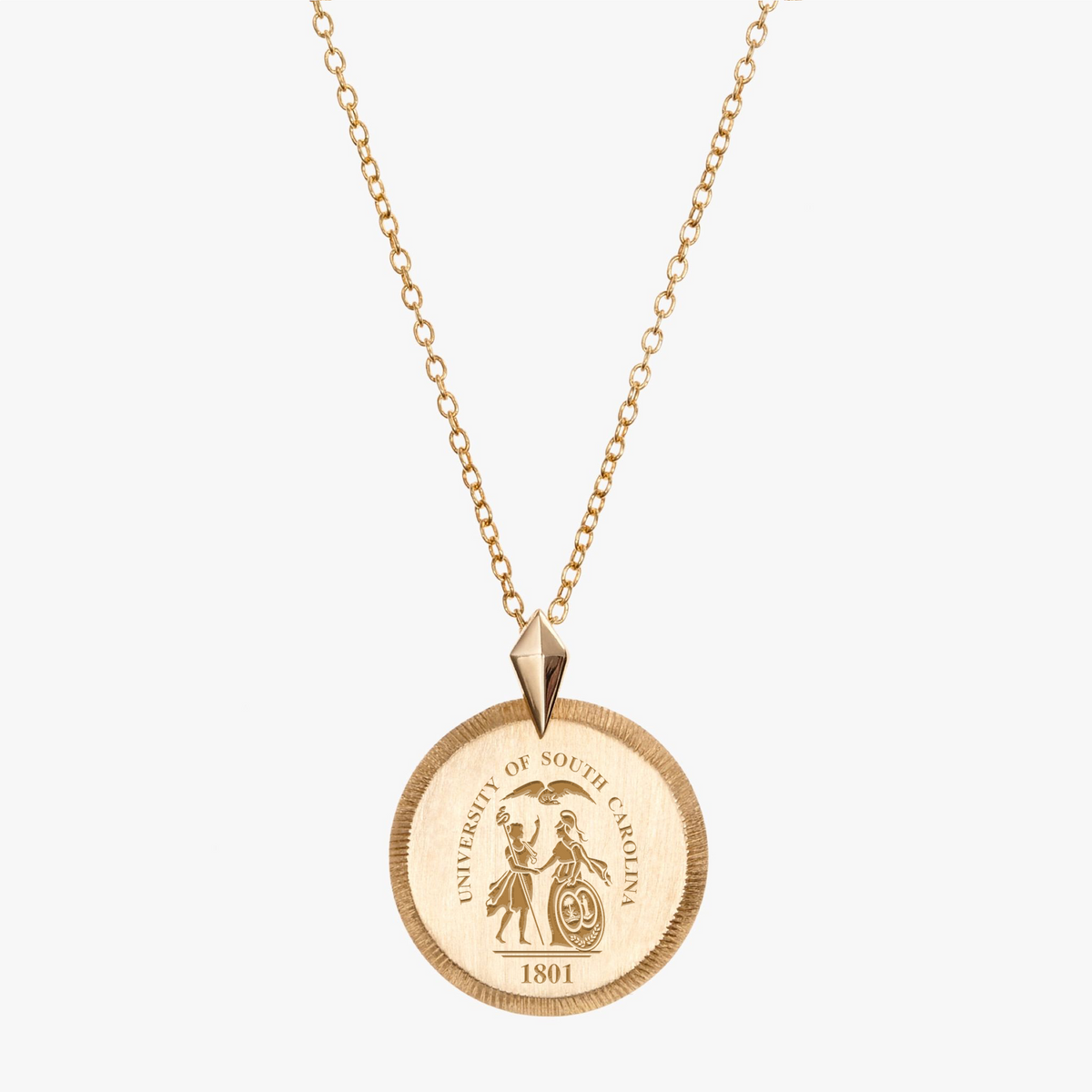 South Carolina Seal Florentine Pendant