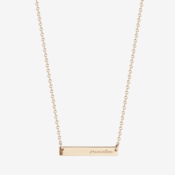 Princeton Horizontal Bar Necklace