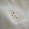 Ohio State Limited Edition 2024 Championship Buckeye Pendant letdown shown in gold