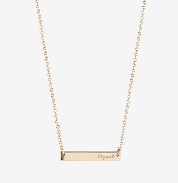 Bryant Horizontal Bar Necklace
