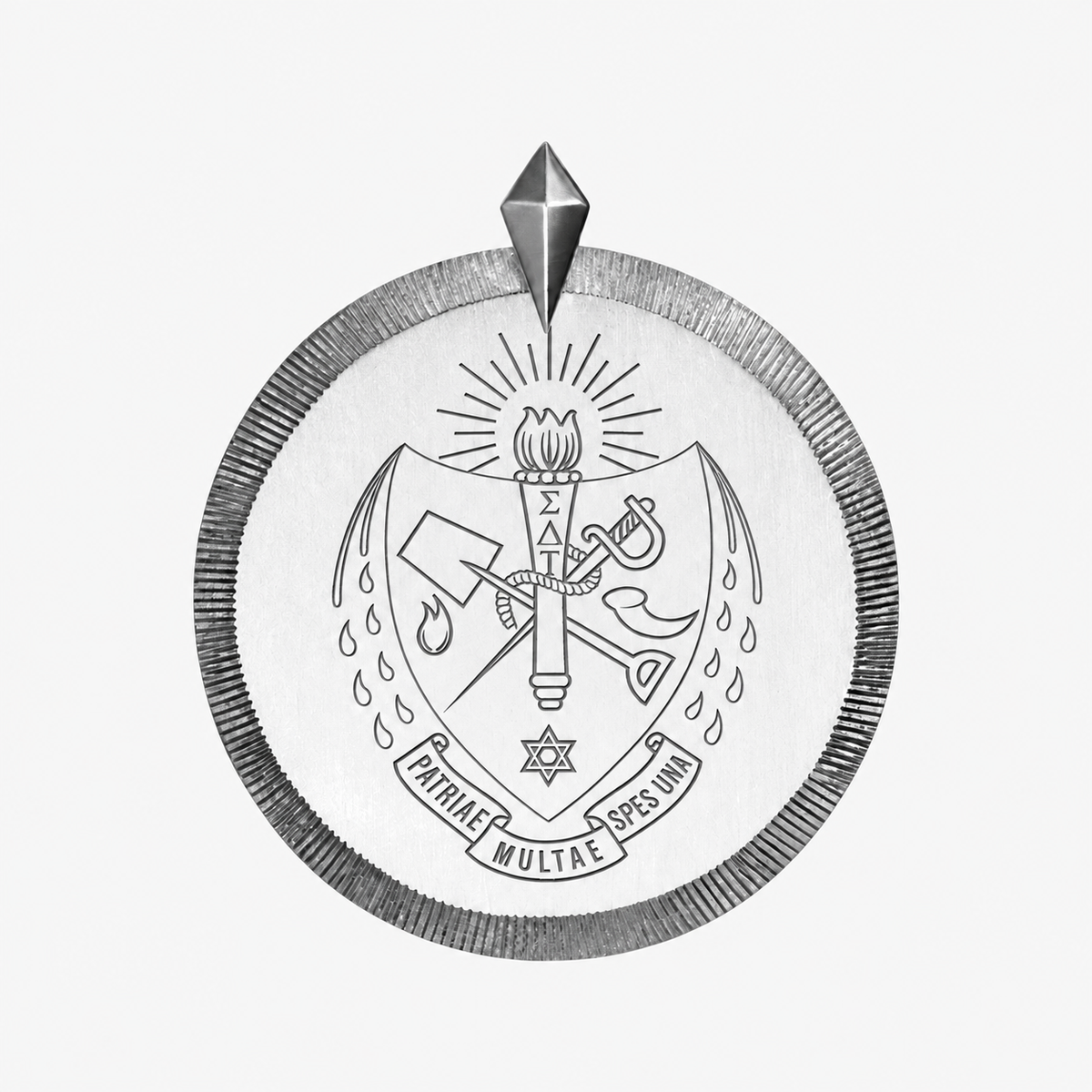 Sigma Delta Tau Florentine Pendant