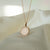 Duke University Sunburst Pendant shown on Cable Chain in gold