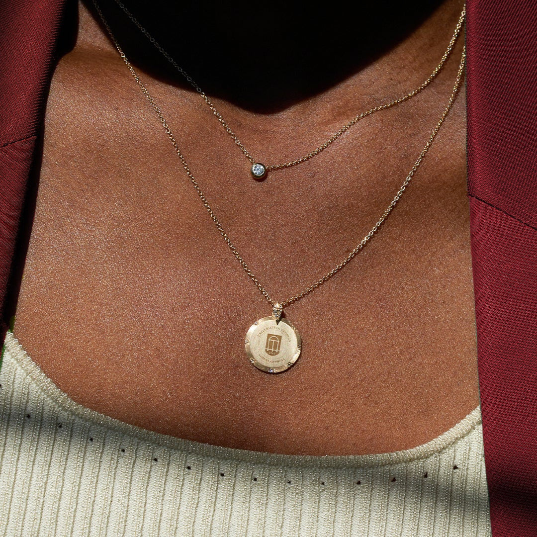 UGA 7-Point Diamond Necklace