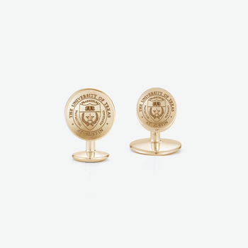 UT Seal Gold Cufflinks