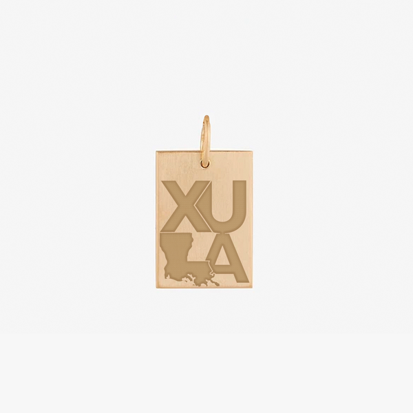 Xavier University Rectangle Pendant