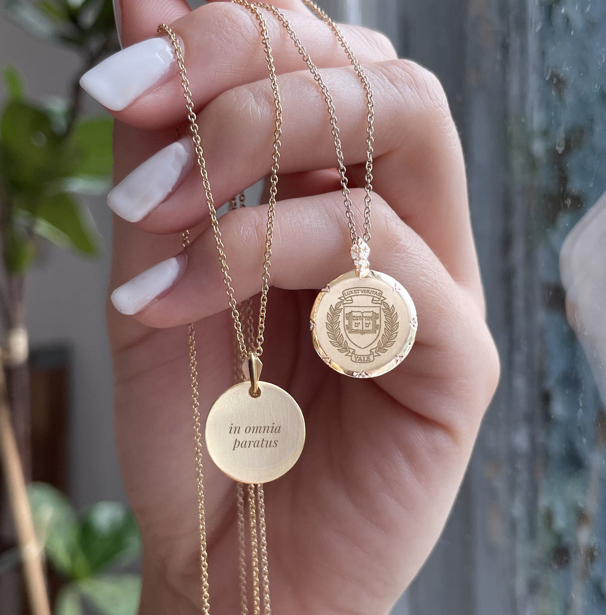 Yale 7-Point Diamond Necklace