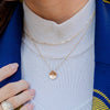 Navy Chief Insignia Necklace Petite